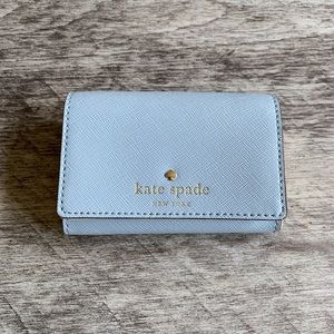 Kate Spade Mikas Pond Christine Wallet In Skyblue